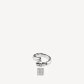 Saint-Germain-Tag-Ring für Damen in glänzendem Silber