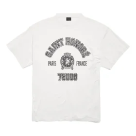 Saint-Honoré T-Shirt Oversize «Weiss» 787349TRVM59012