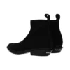 Santiago Stiefel aus schwarzem Wildleder «Schwarz» 579736WA7301000