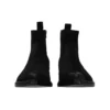 Santiago Stiefel aus schwarzem Wildleder «Schwarz» 579736WA7301000