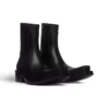 Santiago Stiefeletten «Schwarzes, mattes Kalbsleder» 745530WBDO01000