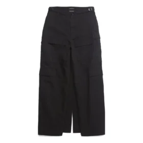 Schürze-Cargo-Hose-Rock «Schwarz» 748599TKP271000