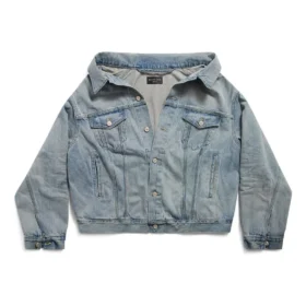 Schulterfreie Jacke «Hellblau» 786638TQW556379
