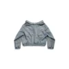 Schulterfreie Jacke «Hellblau» 786638TQW556379