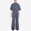 Scribble-Pyjama-Hose «Blue» 681819TLLJ48502