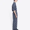 Scribble-Pyjama-Hose «Blue» 681819TLLJ48502