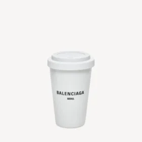 Seoul-Kaffeetasse in Weiss/Schwarz