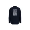 Shirt mit Barcode-Logo «Navy» 662982TKM028065