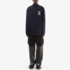 Shirt mit Barcode-Logo «Navy» 662982TKM028065