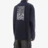 Shirt mit Barcode-Logo «Navy» 662982TKM028065
