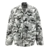 Shirt mit Camouflage-Print «Grey» 681008TLL721262