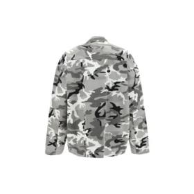 Shirt mit Camouflage-Print «Grey» 681008TLL721262