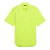 Shirt mit durchgehendem Logo «Neon Yellow» 534332TILX67110
