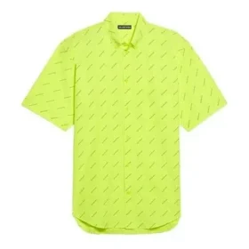 Shirt mit durchgehendem Logo «Neon Yellow» 534332TILX67110