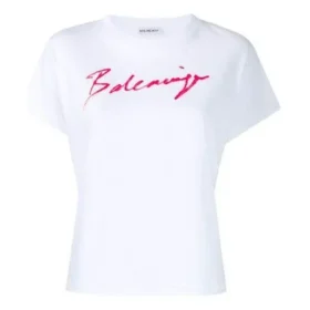 Short-Sleeve-Shirt mit Signature-Alphabet-Logo, weiss 583217TFV639783