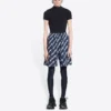 Shorts mit durchgehendem Scribble-Print «Indigo» 672410TLLJ48502