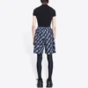 Shorts mit durchgehendem Scribble-Print «Indigo» 672410TLLJ48502