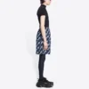 Shorts mit durchgehendem Scribble-Print «Indigo» 672410TLLJ48502
