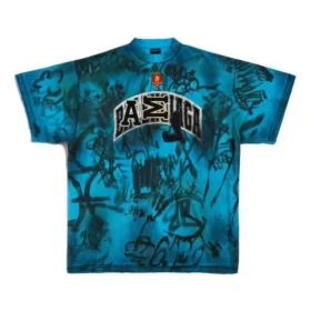 Skater-Graffiti-T-Shirt «Blue Sky» 739028TOVA74900