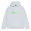 Slime Hoodie Wide Fit «Grey Green» 674986TLVF21203
