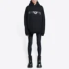 Slime Hoodie Wide Fit «Schwarz» 674986TLVF21069