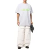 Slime Oversize-T-Shirt «Grey Green» 676589TLVF11203