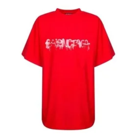 Slime Oversize-T-Shirt «Red White» 676589TLVF16407