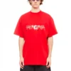 Slime Oversize-T-Shirt «Red White» 676589TLVF16407