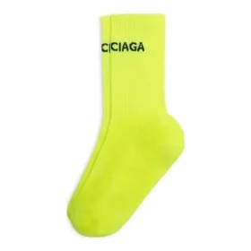 Socken «Yellow Fluo Silver» 585526479B07260