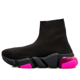 Speed 1.0 Sneaker «Clear Sole Black Fluo Pink» 607543W2DBW1051