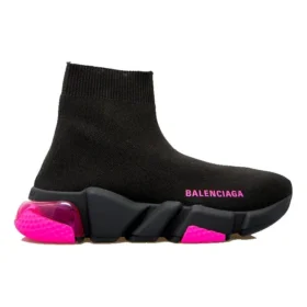 Speed 1.0 Sneaker «Clear Sole Black Fluo Pink» 607543W2DBW1051