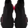 Speed 1.0 Sneaker «Clear Sole Black Fluo Pink» 607543W2DBW1051