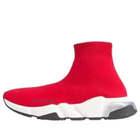 Speed 1.0 Sneaker «Rot mit transparenter Sohle, weiss» 607543W05GG6591