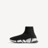 Speed 2.0 Recycled-Knit-Sneaker für Damen in Schwarz/Silber Speed 2.0 Recycled-Knit-Sneaker für Damen in Schwarz/Silber