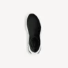 Speed 2.0 Recycled-Knit-Sneaker für Damen mit zweifarbiger Sohle in Schwarz/Weiss Speed 2.0 Recycled-Knit-Sneaker für Damen mit zweifarbiger Sohle in Schwarz/Weiss