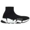Speed 2.0 Sneaker «Schwarz, glänzender Strick mit weisser Sohle» 636833W2DC11091