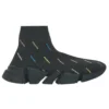 Speed 2.0 Sneakers «Recycled Knit Black with Multicolor Allover Logo» 617196W2DF01088