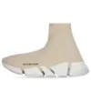 Speed 2.0 Sneakers «Rib-Knit Light Beige» 654045W2DI29195