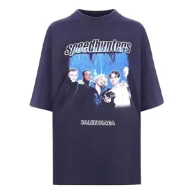 Speed Hunters Band Kurzarm-Unisex-T-Shirt Lila 541704TCV381055