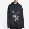Speed Hunters Upside Down Hoodie Oversized «Black Faded» 698156TMVD11000