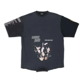 Speed Hunters Upside Down T-Shirt Oversized «Black Faded» 698811TMVC90100