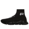 Speed Lt Fussball-Sponsorenlogo-Sneaker «Black Knit» 645734W2DBU1090