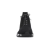 Speed-Sneaker «Schwarzer recycelter Strick mit schwarz-weisser Graffiti-Sohle» 617251W2DB71006