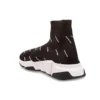 Speed Trainer Mid «Allover Logo – Schwarz» 597551W17121015