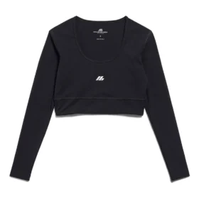Sportbekleidung Langarm-Sport-BH «Black» 7932814E2B91081