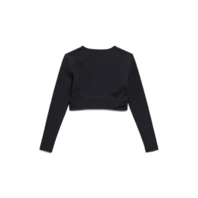 Sportbekleidung Langarm-Sport-BH «Black» 7932814E2B91081