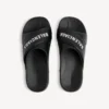 Sportliche Pool-Sandalen für Herren in Schwarz/Weiss