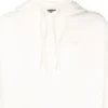 Sportlicher Oversize-Hoodie mit Kordelzug «Weiss» 600583TLVA19080