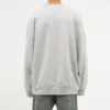 Sportlicher Rundhalspullover mit B-Crest-Logo «Grey» 671125TLV601300