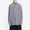 Sporty B Cosy Shirt «Black White» 681004TLM111070